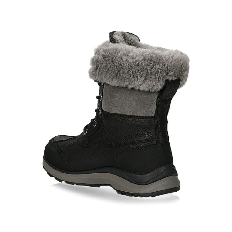 Ugg Adinorack III Black Women's Leather Boots 1095141