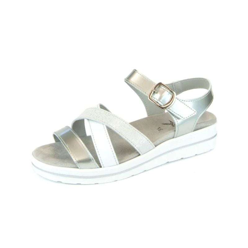 Portofino AP 8181 Silver Women's Sandals